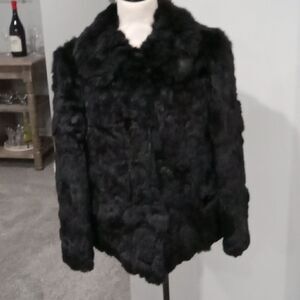 Source Unknown Charcoal Teddy Jacket